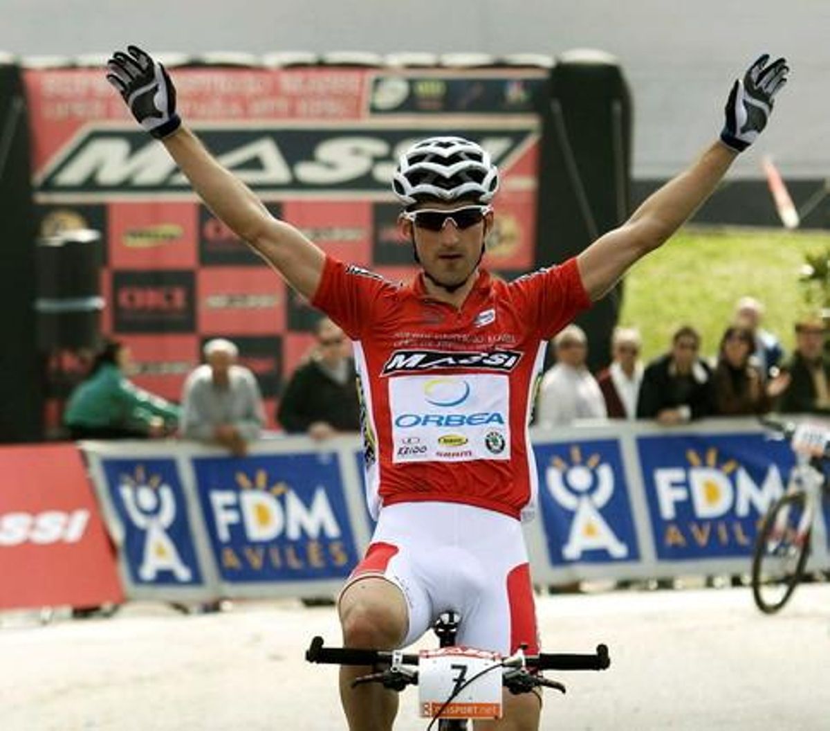 Iñaki Lejarreta, en una carrera a Avilés (Astúries), el 2010. Iñaki Lejarreta, en una carrera a Avilés (Astúries), el 2010.