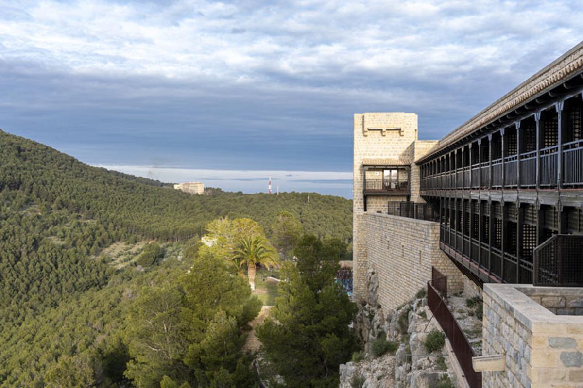 El Parador de Jaén permite maravillarse con las vistas de las sierras andaluzas