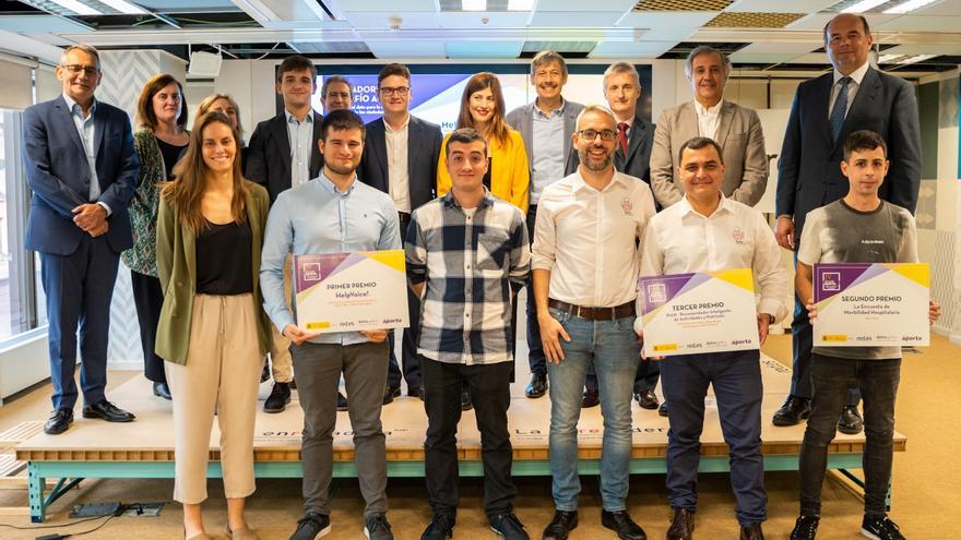 Premio nacional para tres estudiantes de la UA en un concurso de datos abiertos con inteligencia artificial