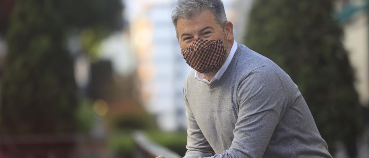 Sergio García, secretario de organización de Ciudadanos en Asturias.