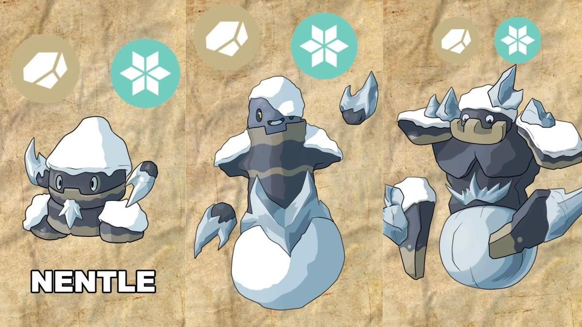 Fases evolutivas del Pokémon basado inspirado en la mitlogía de Aragón