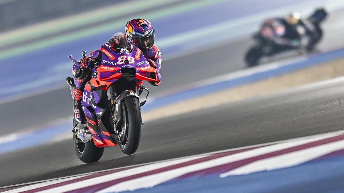 Jorge Martín, en el circuito de Lusail.