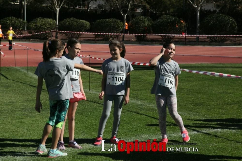 Final Cross Escolar de Lorca: Benjamin femenino