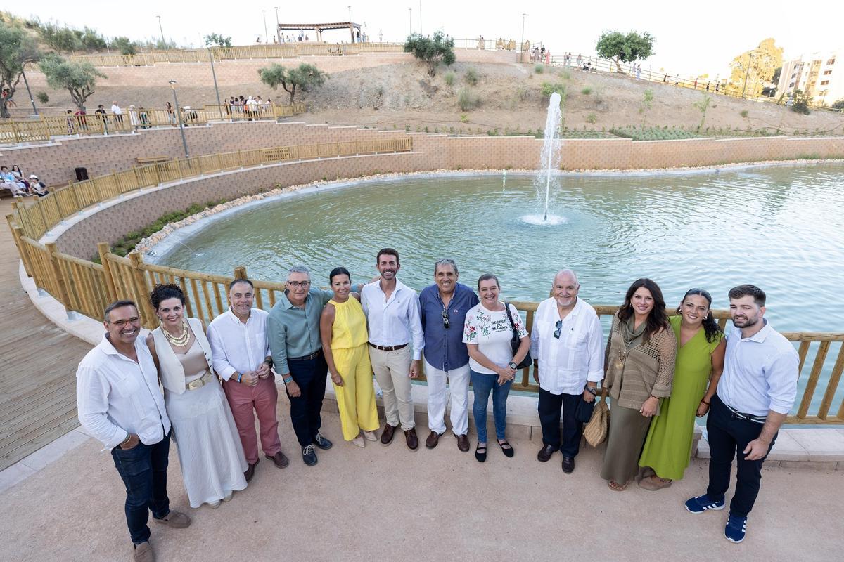 El Parque del Mediterráneo de Rincón tiene un lago de más de 3.000 m2.