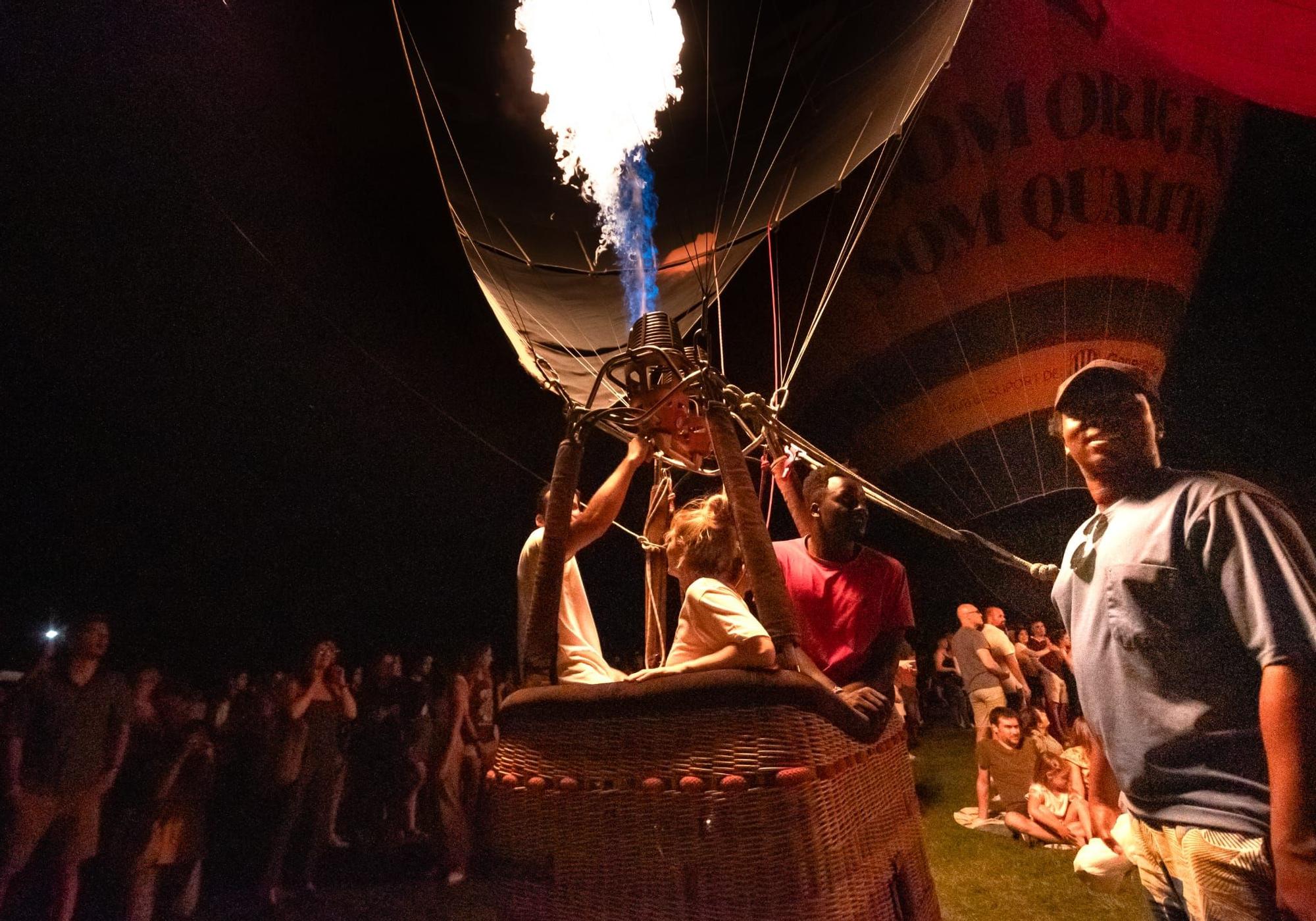 Les millors fotos de la nit de globus European Balloon Festival