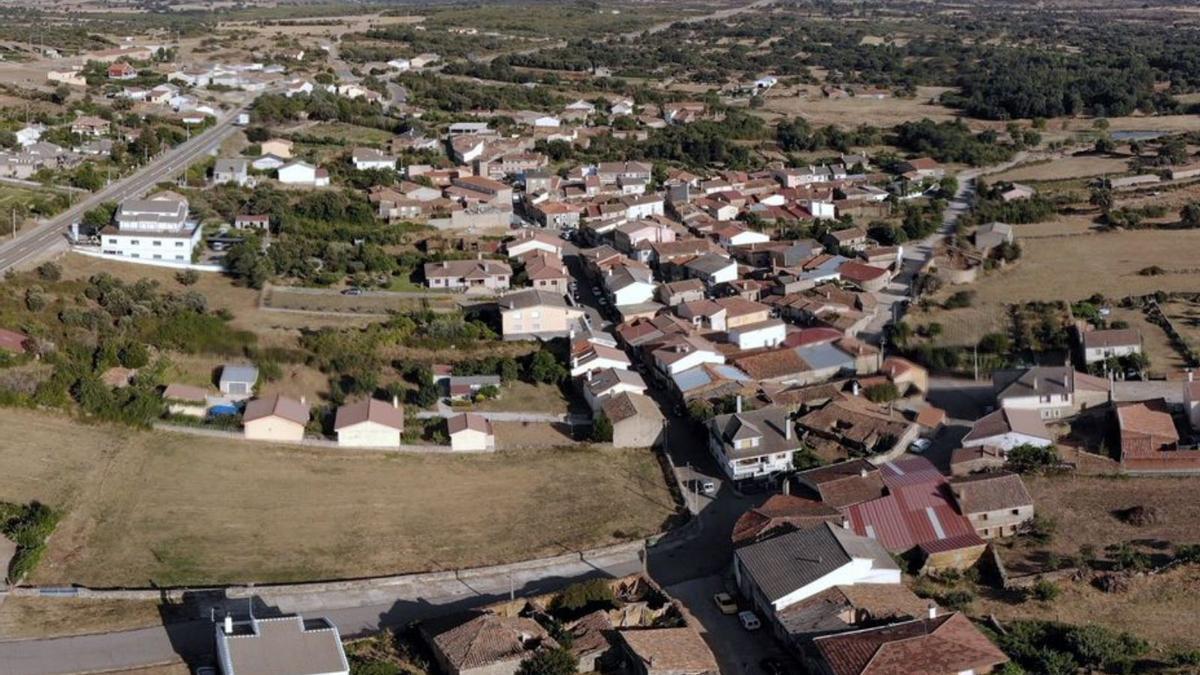 Vista aérea de Fonfría. | Ch. S. 