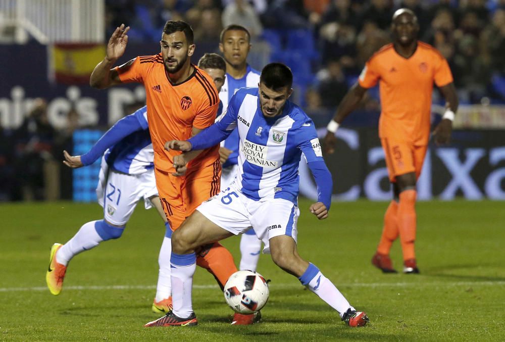 Las mejores imágenes del Leganés - Valencia CF