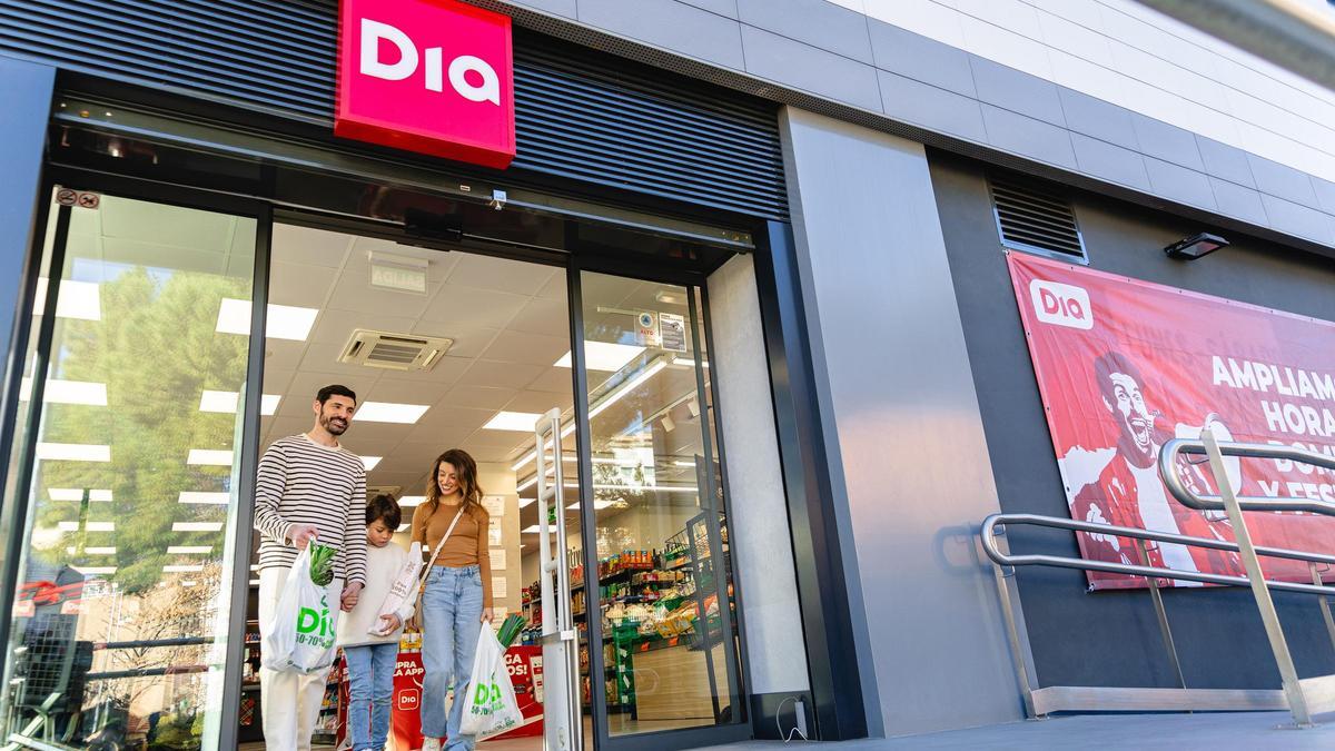 Uno de los establecimientos Dia