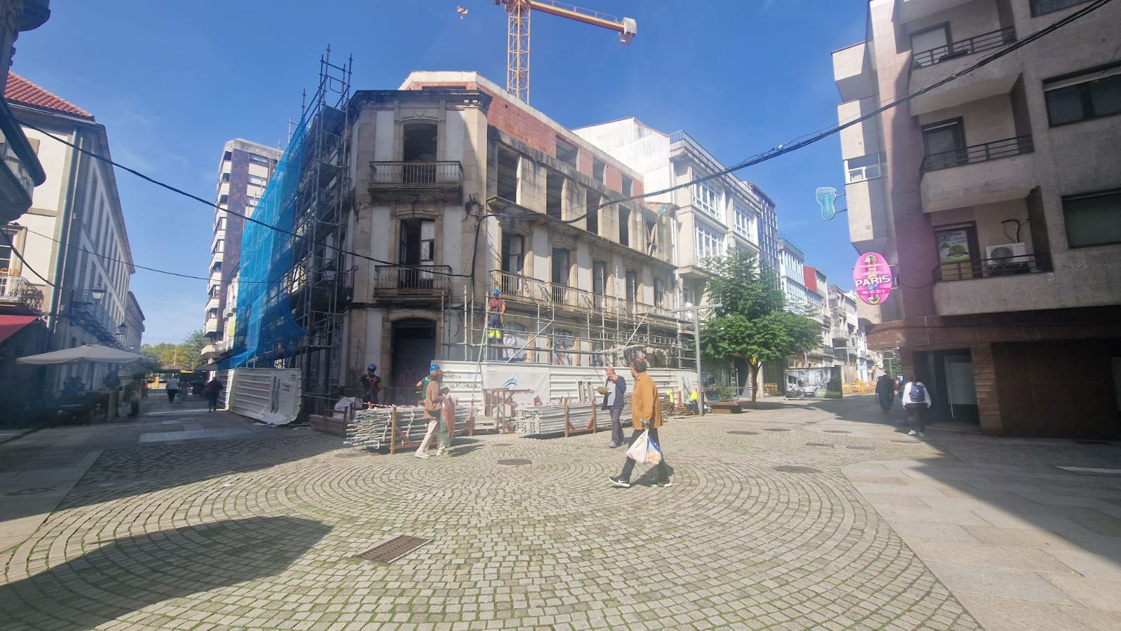 Otro edificio inacabado: confirmado el bloqueo de la rehabilitación del antiguo hotel Moderno