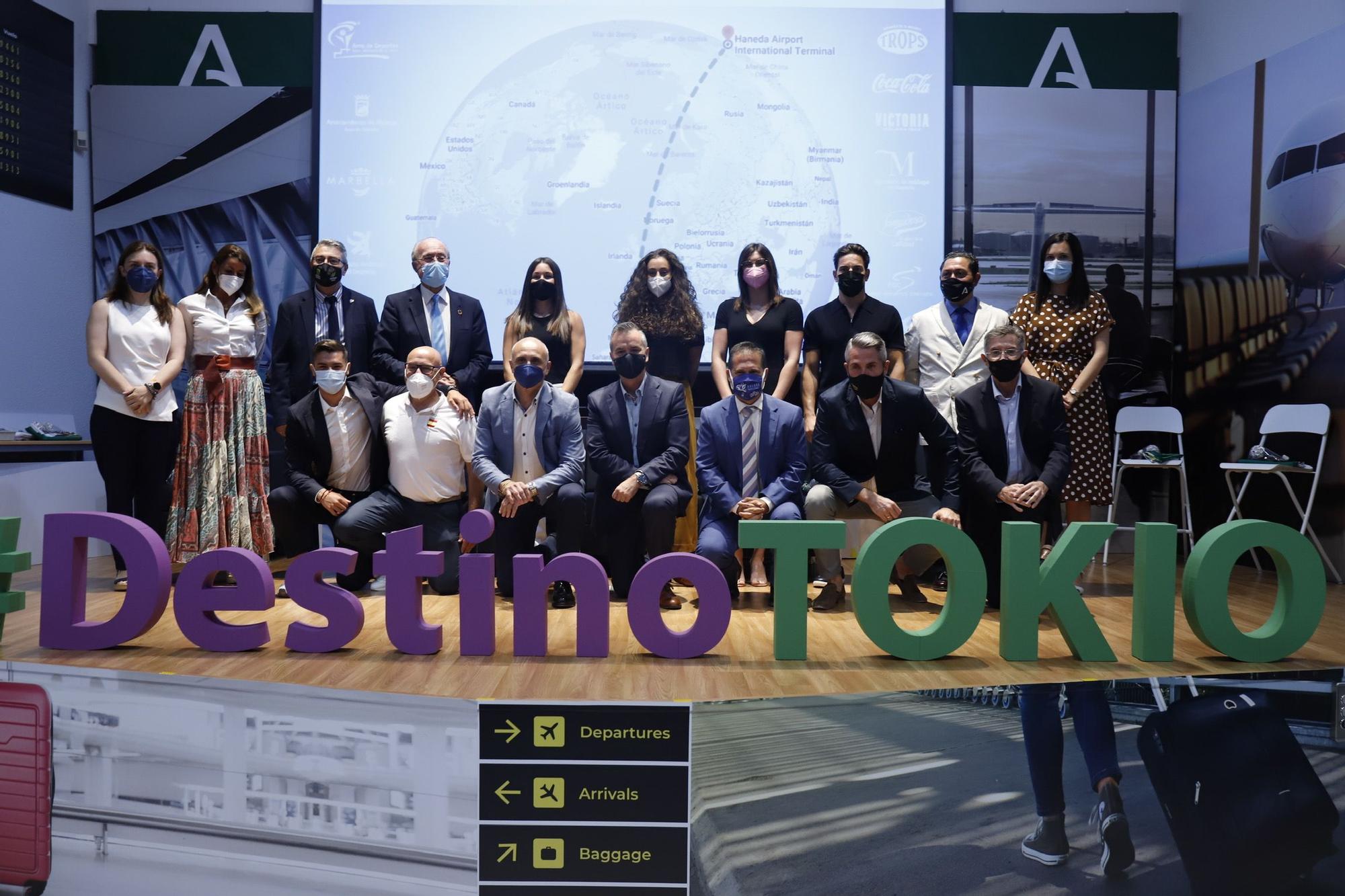 Gala de los deportistas malagueños que viajarán a Tokyo 2020