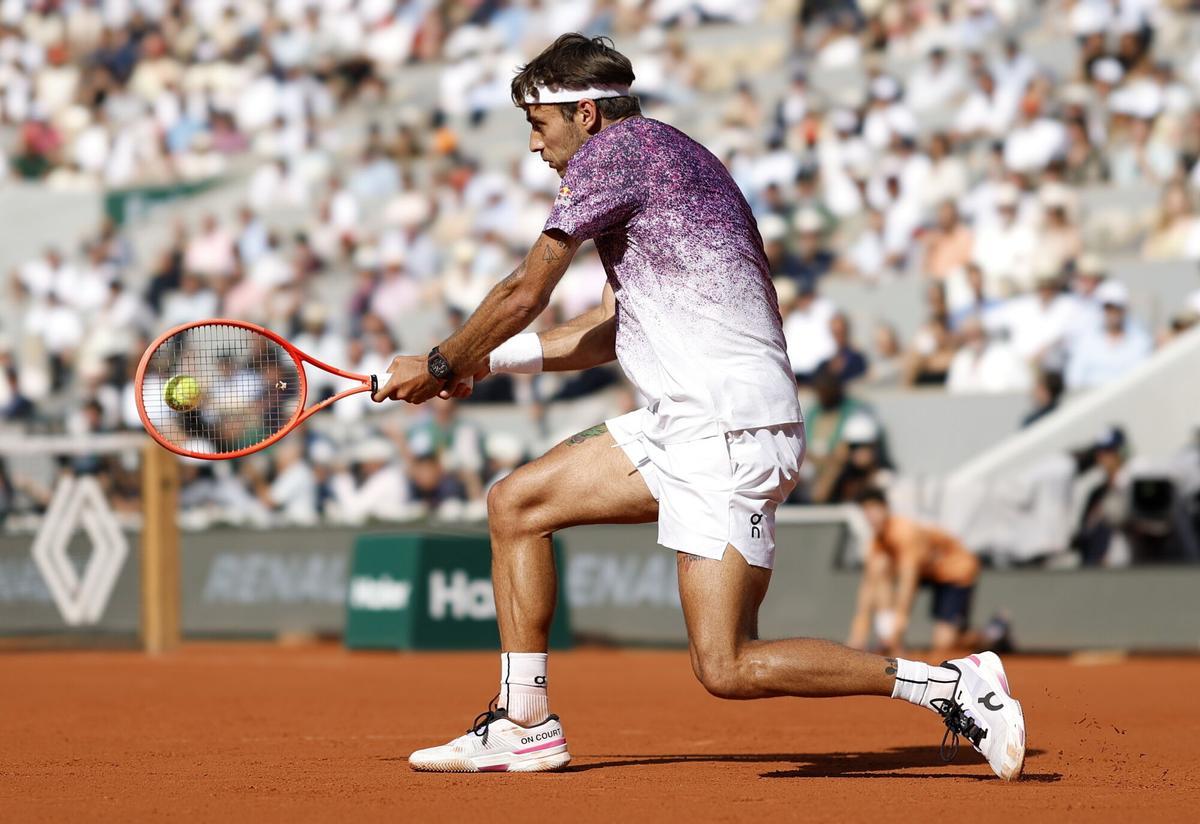 Final de Roland Garros: Flavio Cobolli- Alexander Zverev, en imágenes.