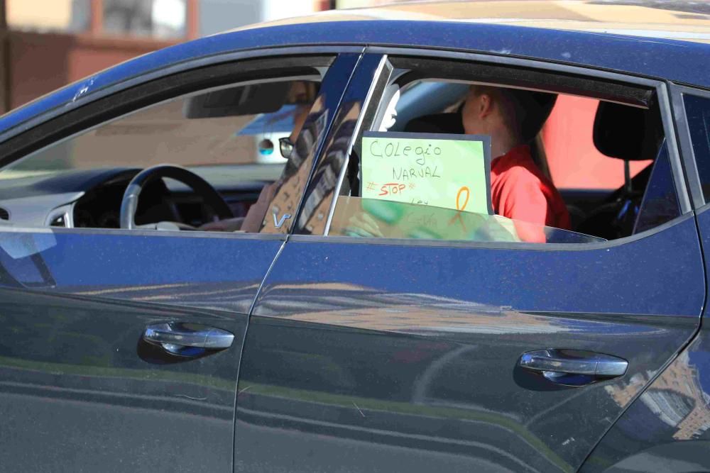 Protesta en Cartagena contra la Ley Celaá