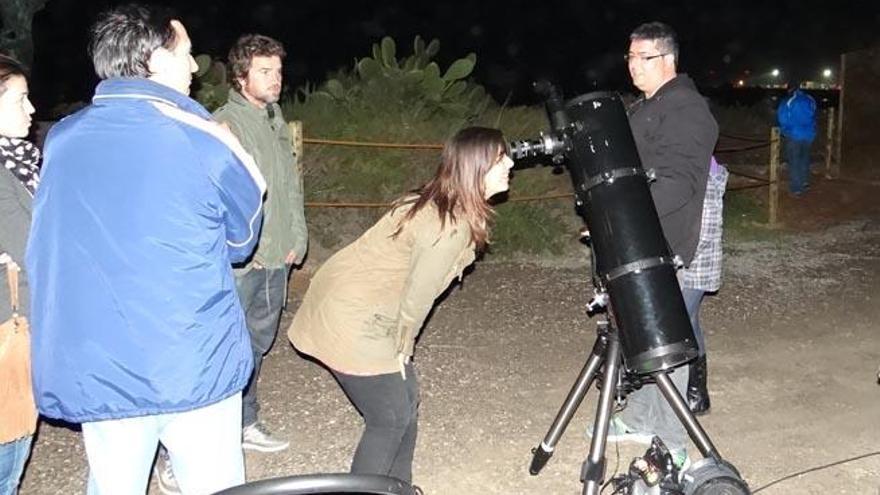 El planeta Júpiter protagoniza la noche en Sant Francesc de s´Estany