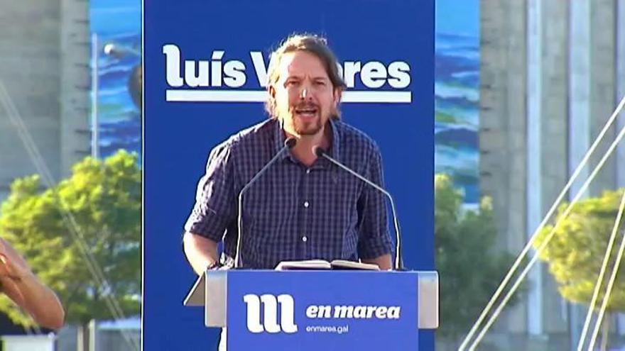 Iglesias: "Llegamos hasta aquí con un madrileño que defiende el derecho a decidir"