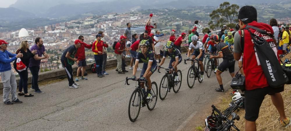 Vuelta Ciclista España, subida al Naranco