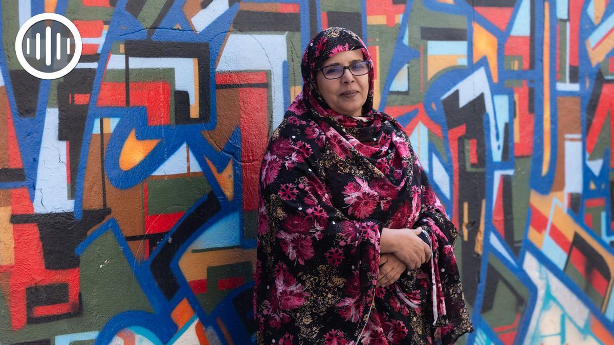 Fatma El Mehdi, ministra de cooperación del Sahara