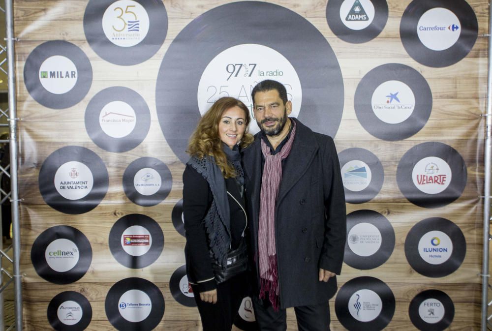 Gala 25 aniversario de la  97.7 en el Palau de Les Arts