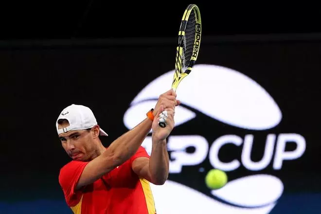 Entrene Rafa Nadal y Bautista en Australia para Copa ATP