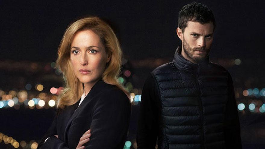 Gillian Anderson y Jamie Dornan protagonizan &#039;The fall&#039;.