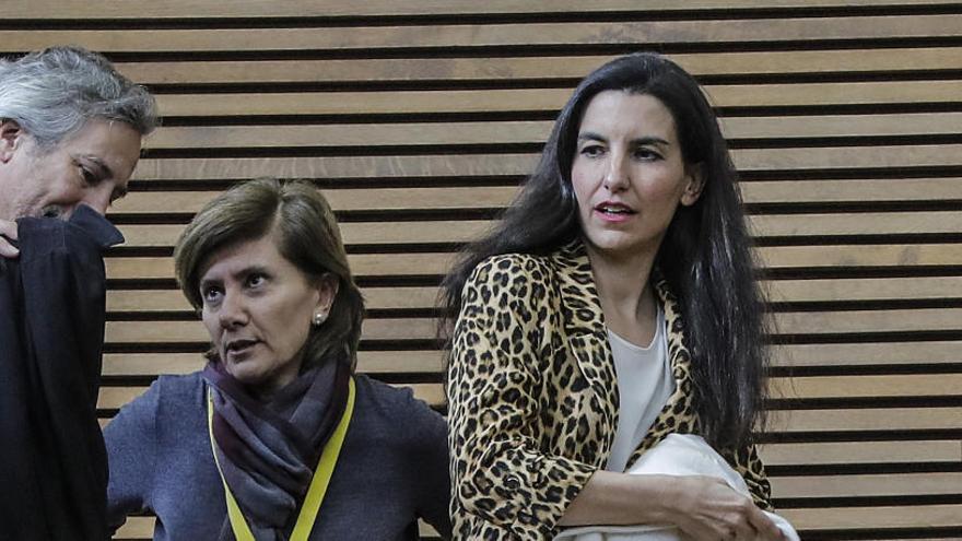 La portavoz de VOX en la Asamblea de Madrid, Rocío Monasterio.