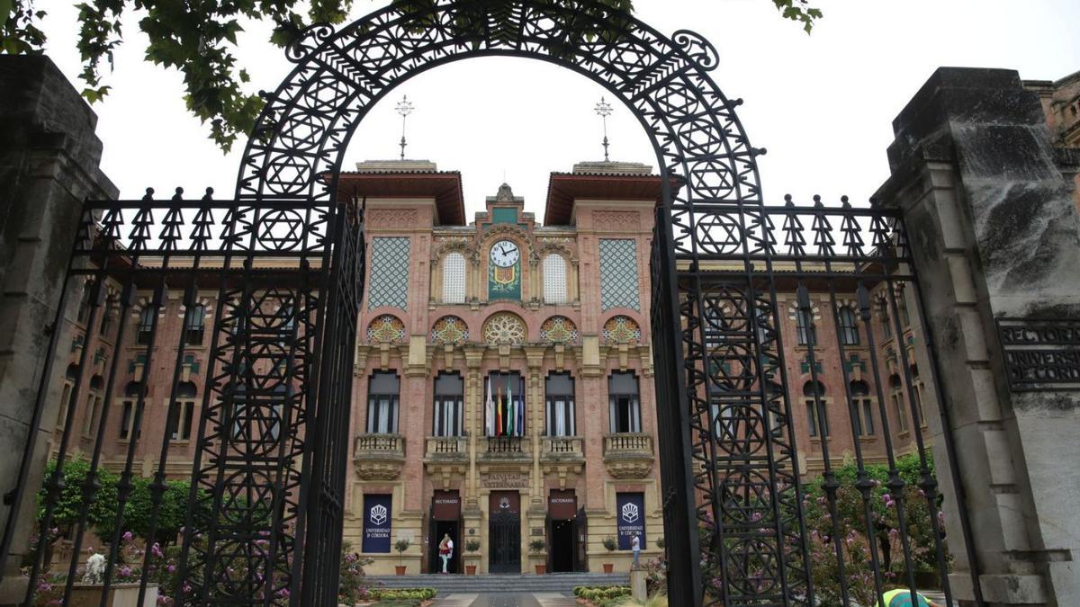 Exterior del Rectorado de la Universidad de Córdoba (UCO), en una imagen de archivo.