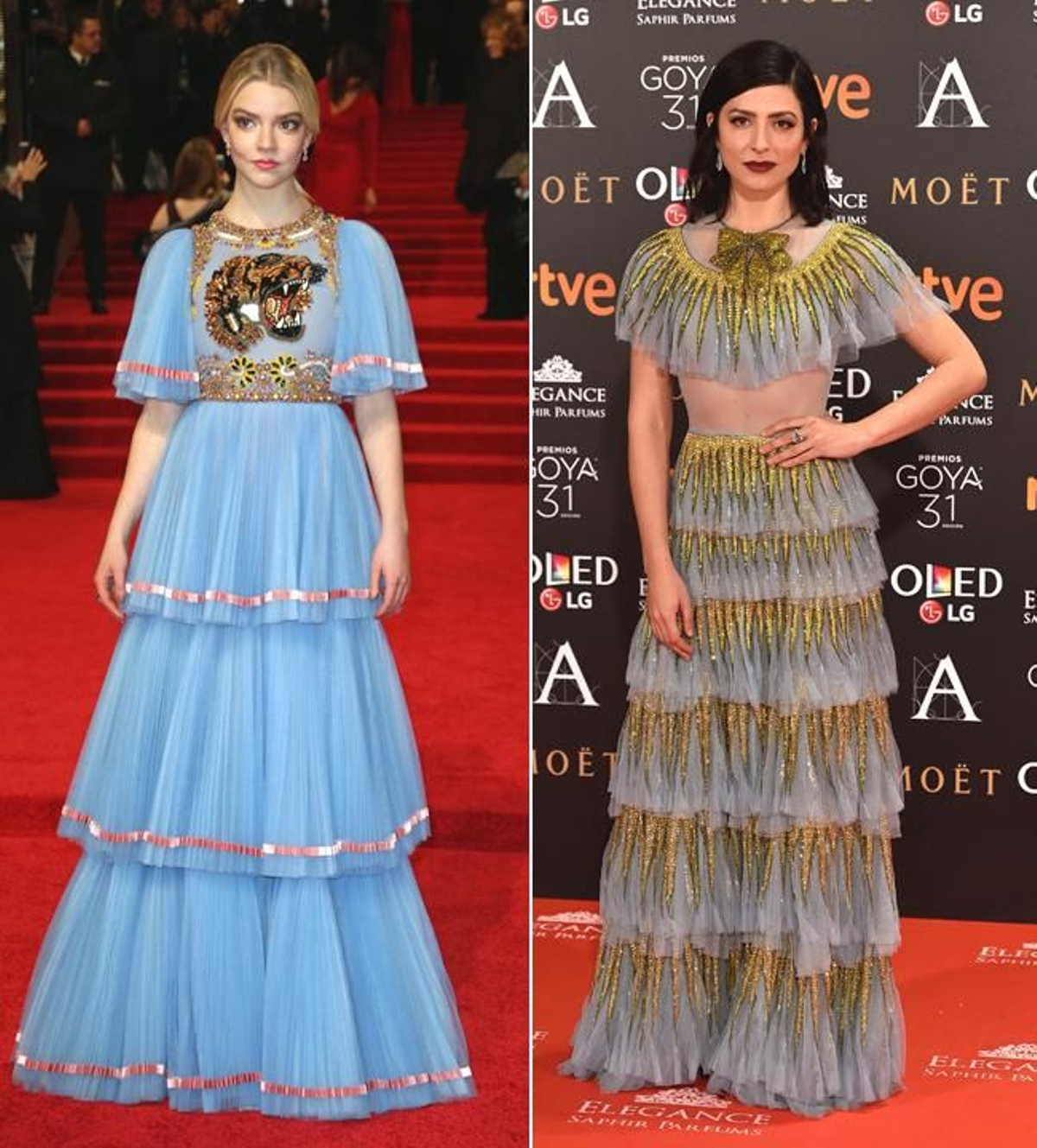 Anya Taylor Joy vs Bárbara Lennie con Gucci