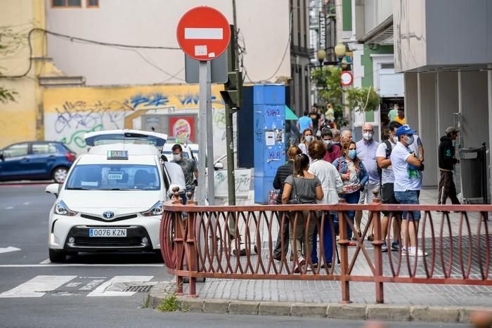 Primer sábado de la fase 1 en la capital