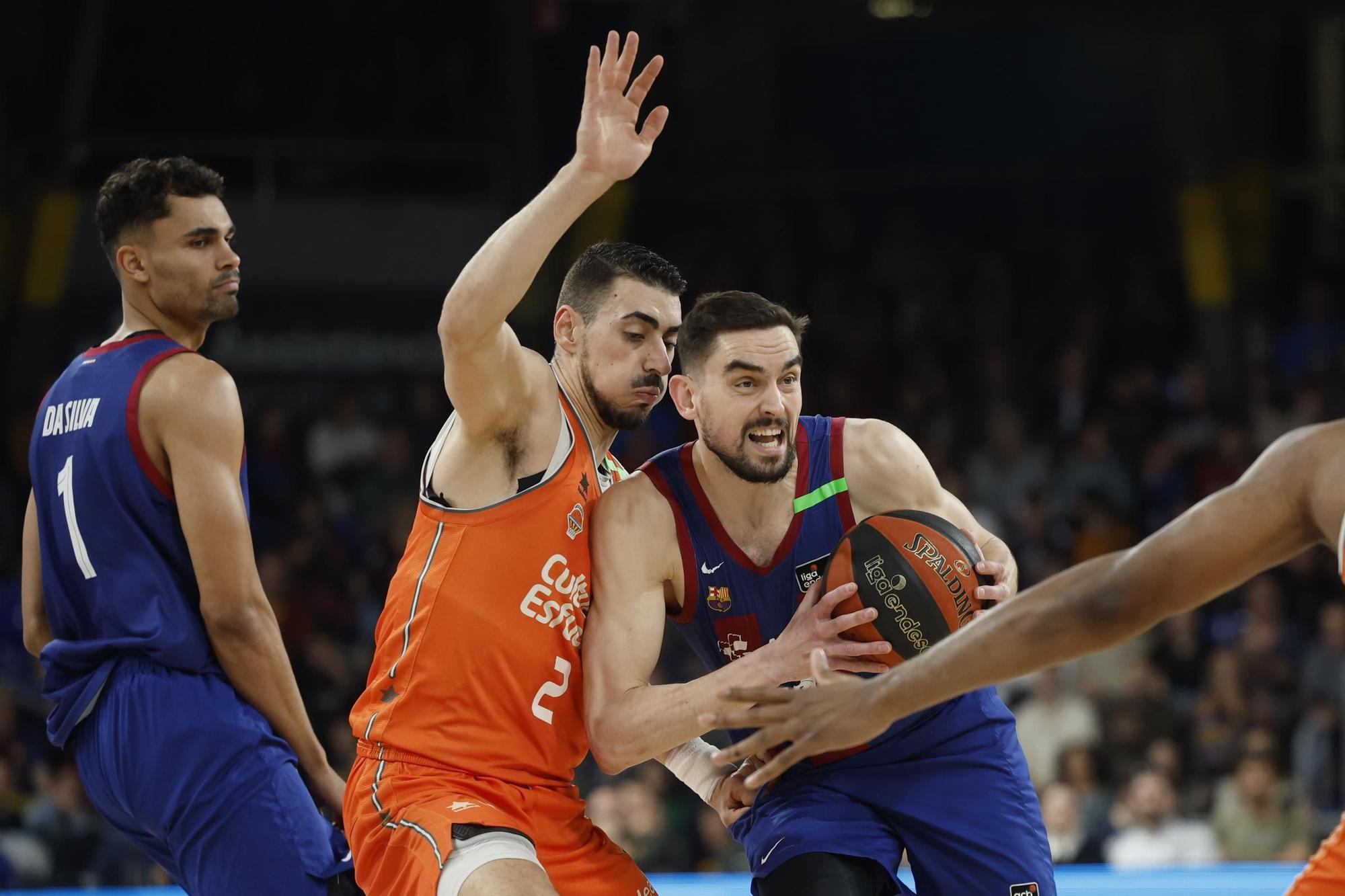 El Barça-Valencia Basket, en imágenes