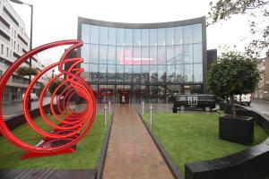 Instalaciones del Grupo Vodafone en Londres.