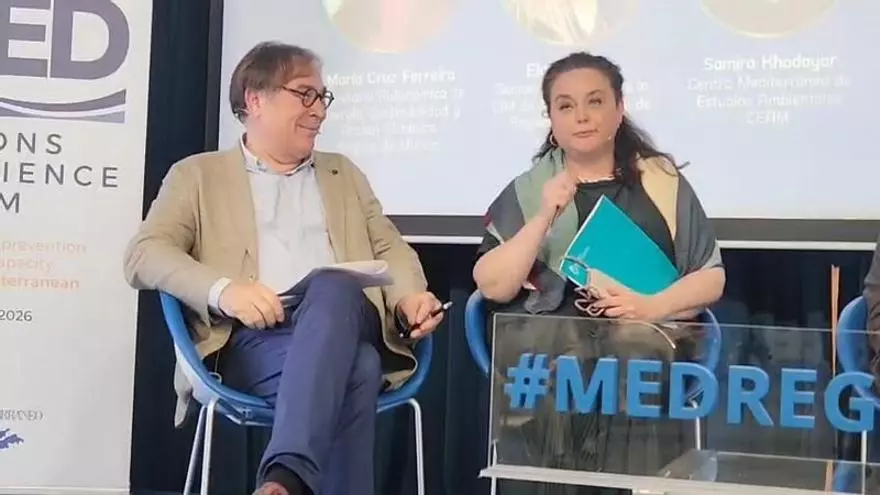 Mesa sobre la prevención de riesgos naturales en Casa Mediterráneo