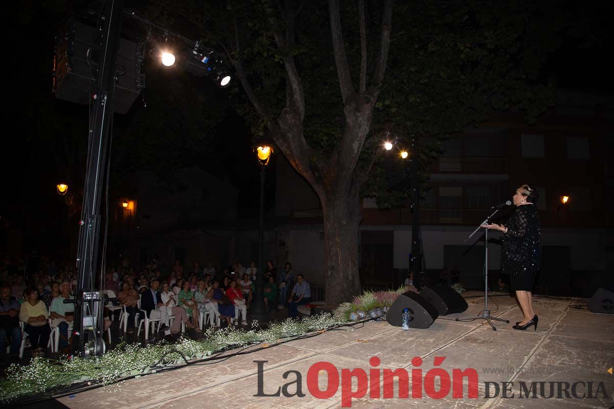 La cantante Maruja Garrido regresa a Caravaca