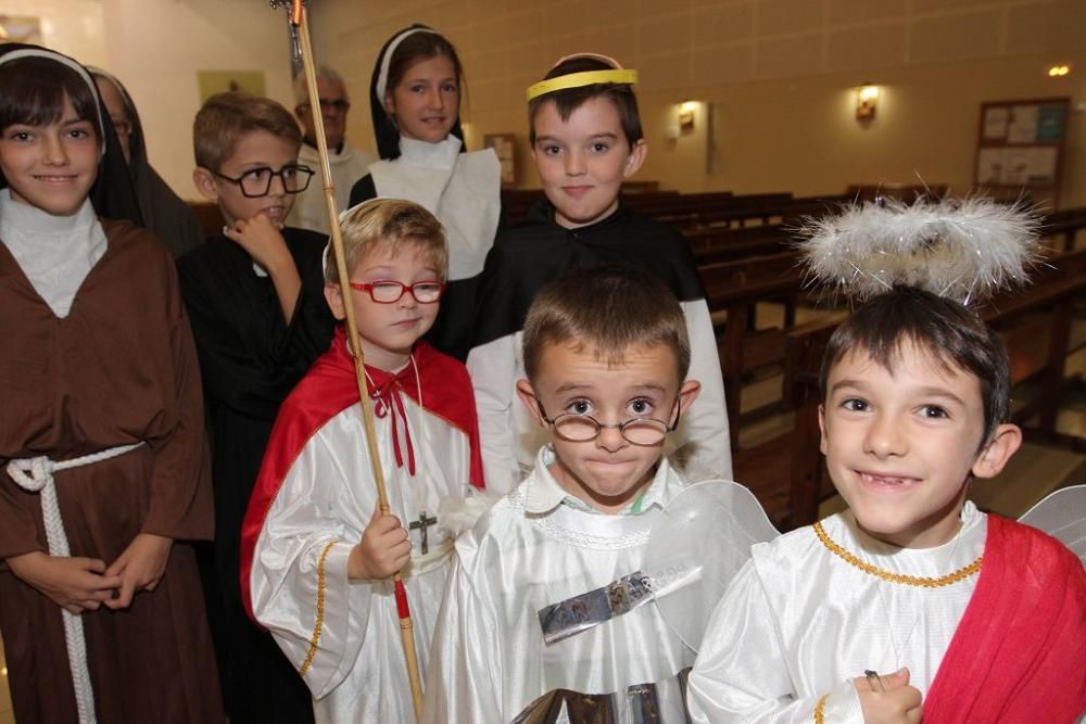 Fiesta Holywins en la parroquia de San Fulgencio de Cartagena