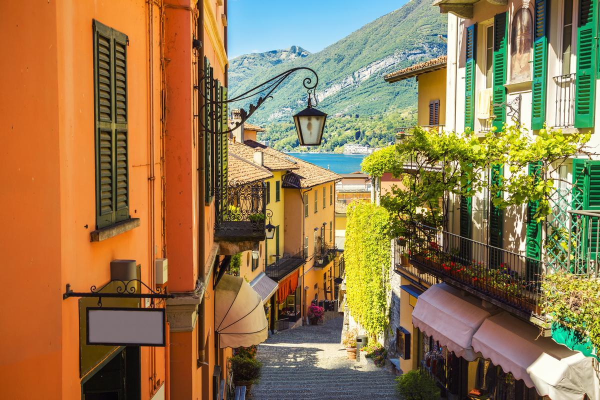 Las pintorescas calles de Bellagio