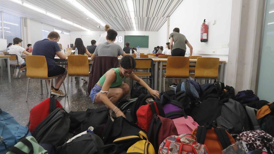 Cuántos estudiantes se examinan de la PAU la próxima semana en la Comunitat Valenciana