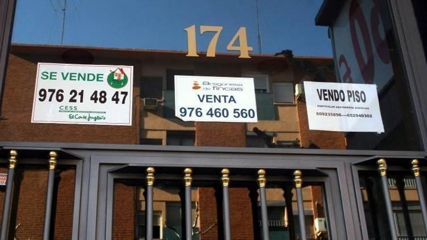 El precio de la vivienda subió en Aragón un 0,6% en 2017