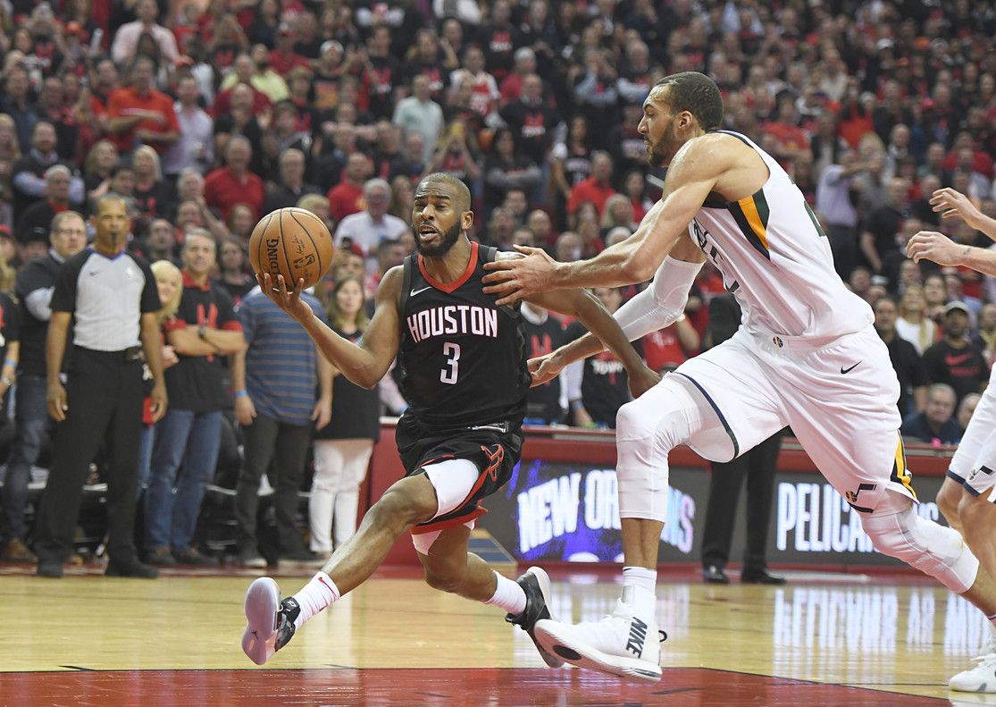 NBA: Playoffs-Utah Jazz at Houston Rockets