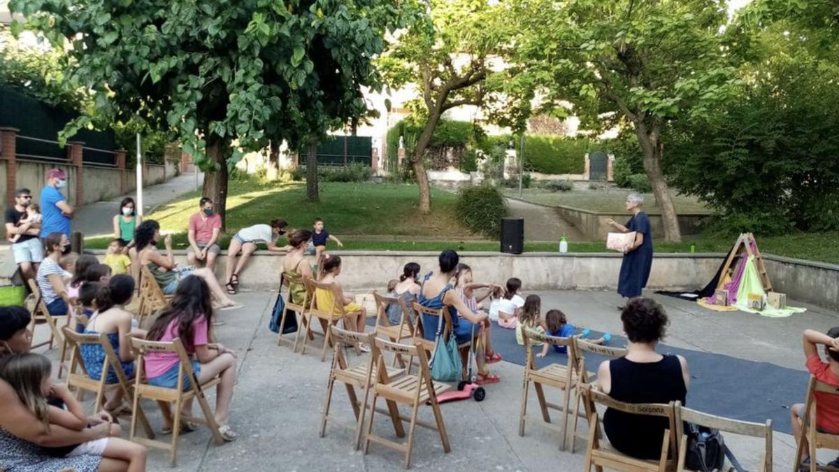 Una sessió al barri de la Creu de Sant Joan l’any passat | AJ.SOLSONA