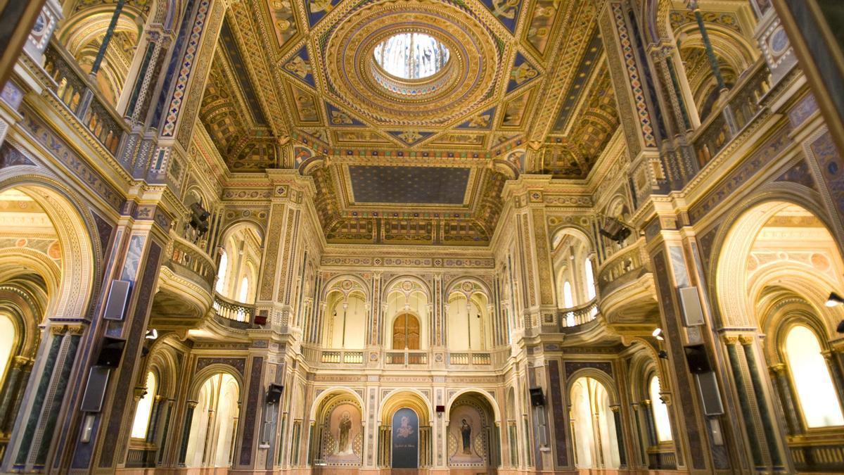 La iglesia desacralizada de la Beneficència, propiedad de la Diputación de València donde se celebran diferentes encuentros.