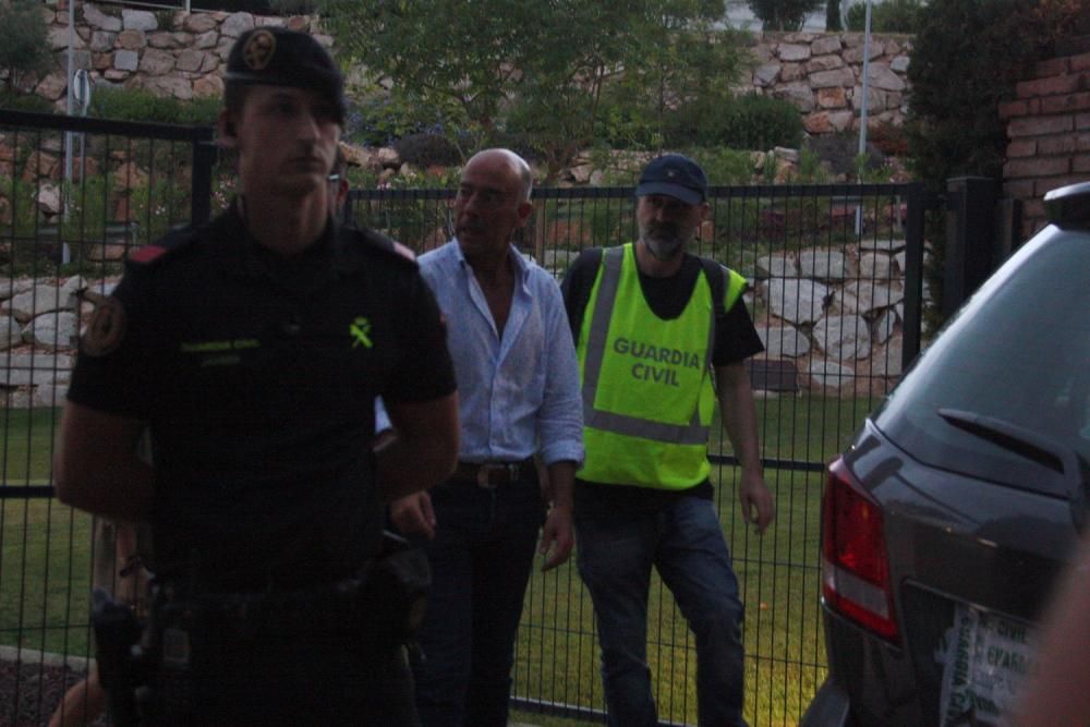 L''empresari Gustavo Buesa custodiat per la Guàrdia Civil