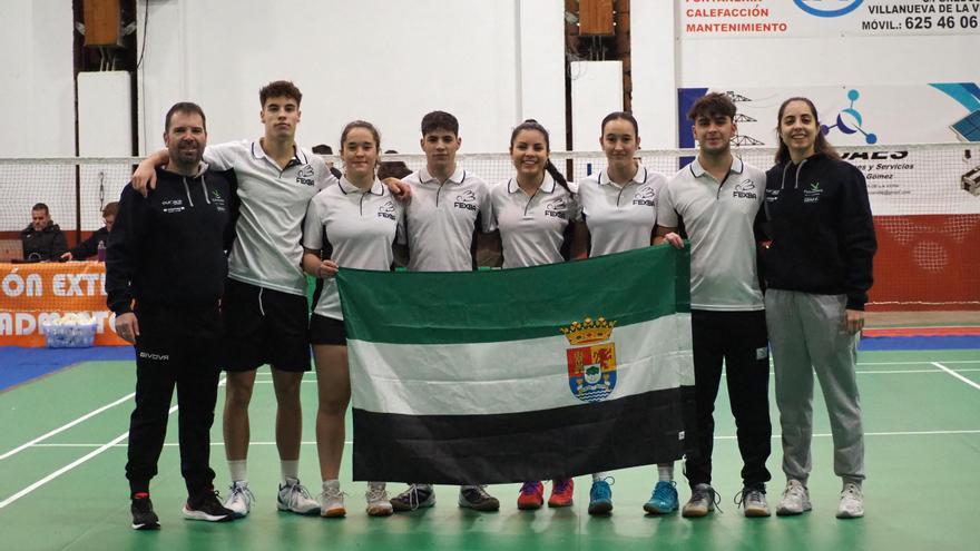 Extremadura, séptima en el Campeonato de España de bádminton