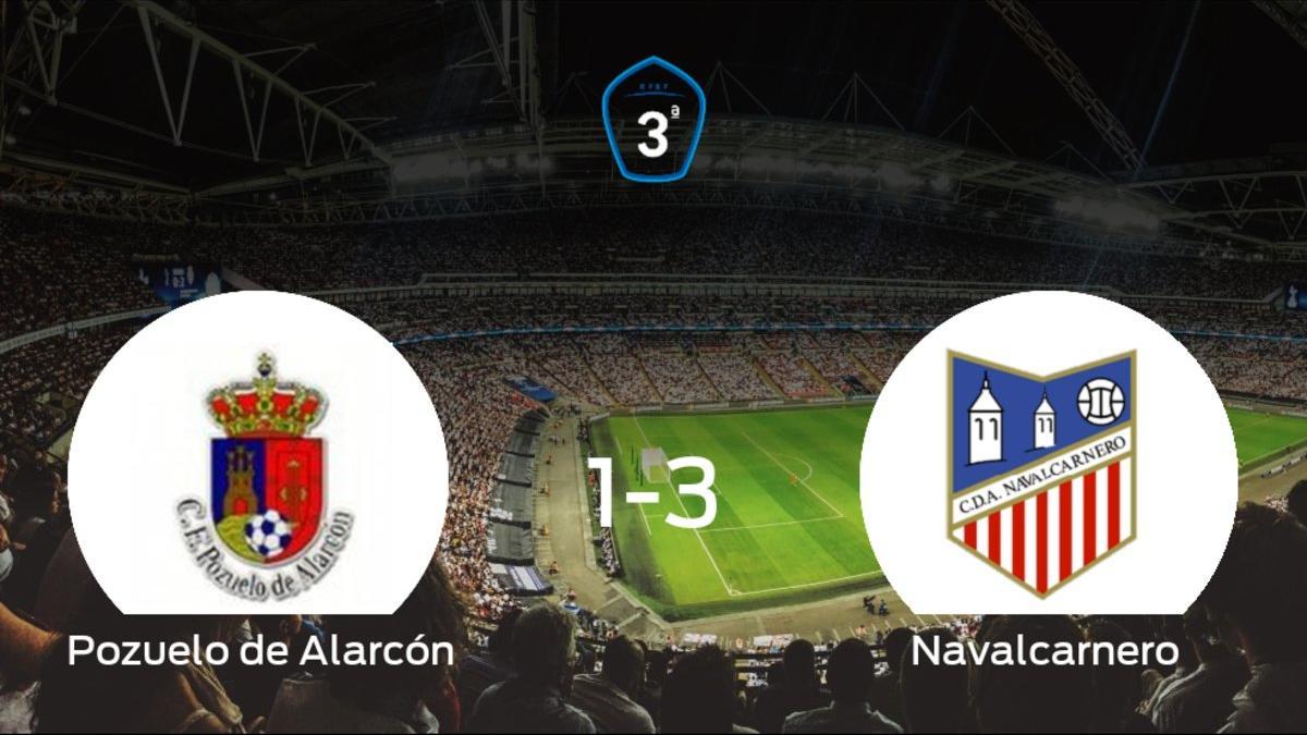 El Navalcarnero se lleva los tres puntos ante el Pozuelo de Alarcón (1-3)