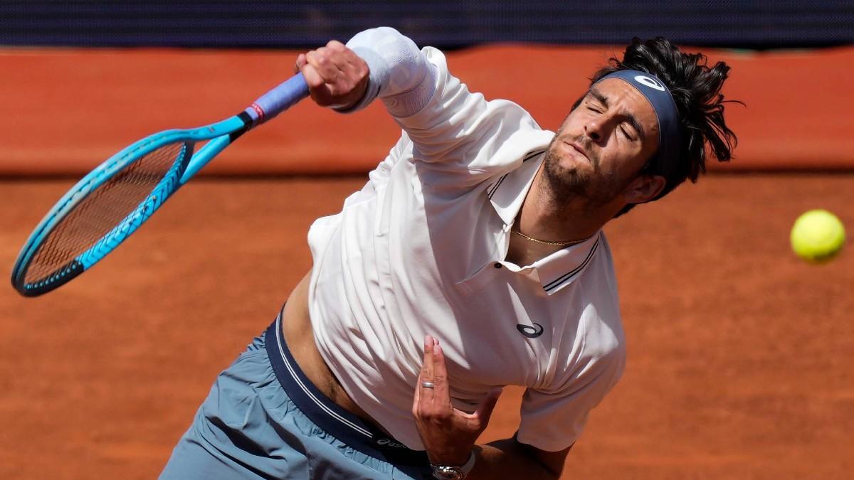 Lorenzo Musetti, en el Barcelona Open