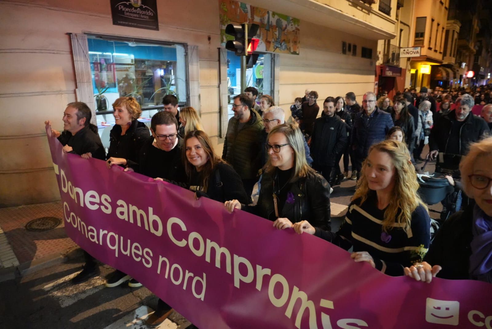 25-N en Castellón: La provincia clama contra la violencia machista. Imagen de Castelló