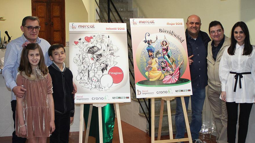 La falla Plaça del Mercat presenta sus credenciales