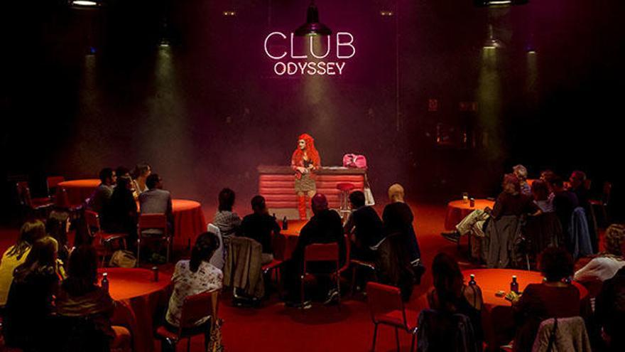 Kassandra al Club Odyssey.