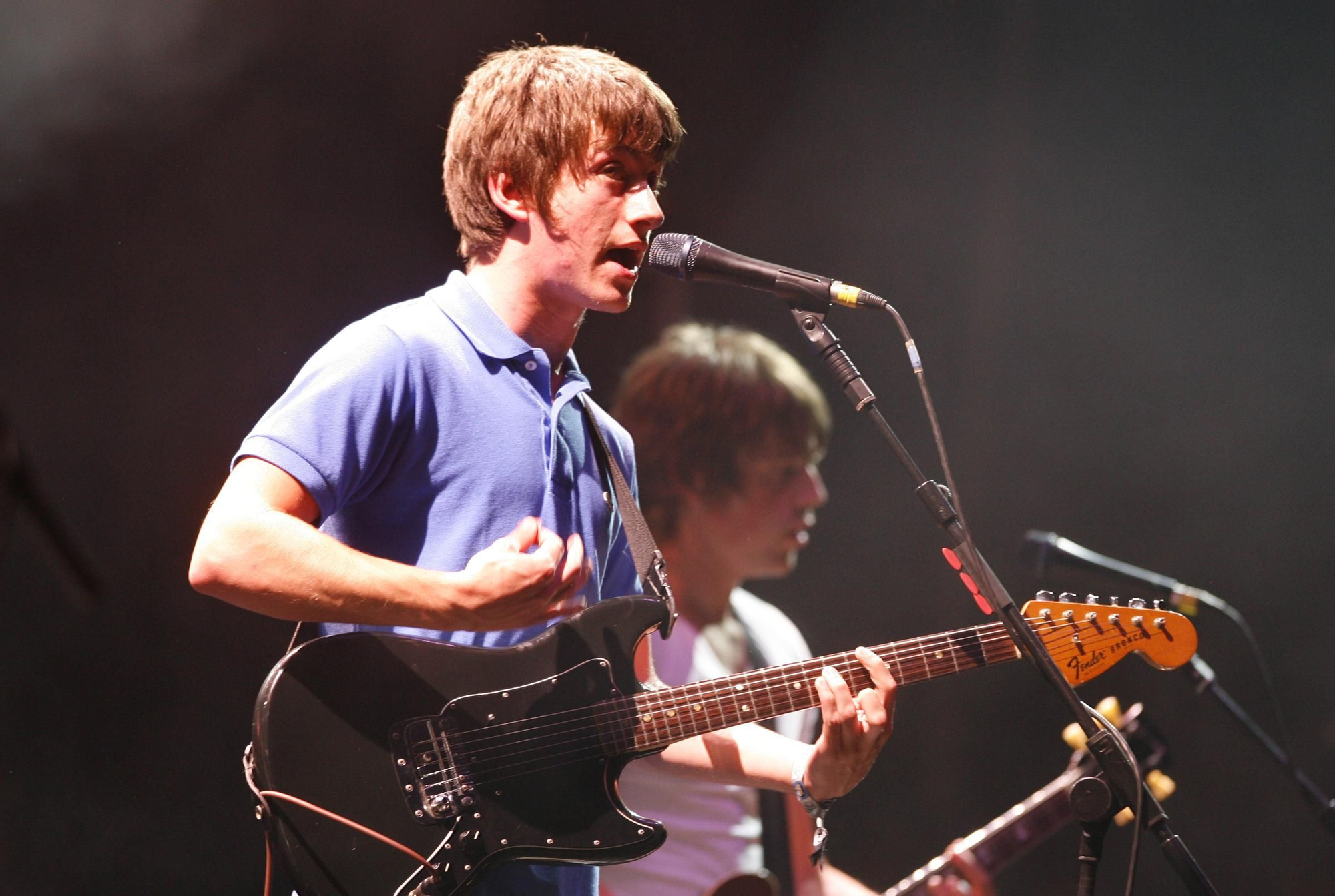 Arctic Monkeys, actuando en el Festival de Benicassin en 2007.