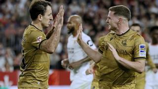 La versión del Sevilla en Mendizorroza vuelve a escena ante la Real Sociedad (0-2)