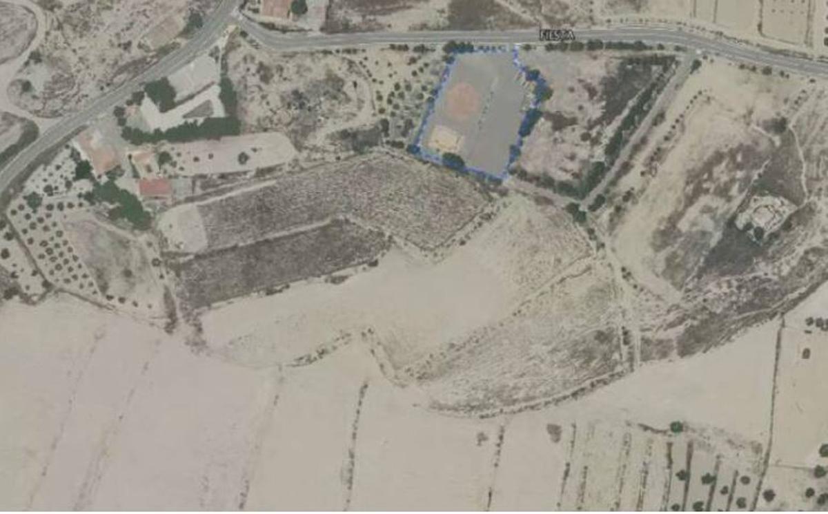 Lugar de La Alcoraya en el que se instalará el circuito biosaludable.