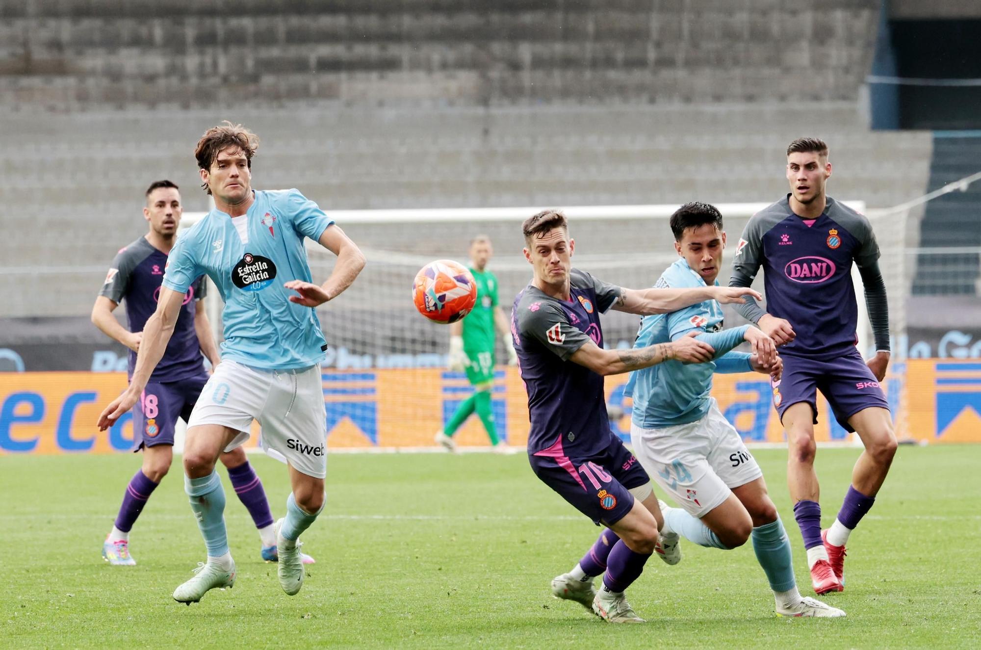 Las mejores imágenes del Celta - Espanyol
