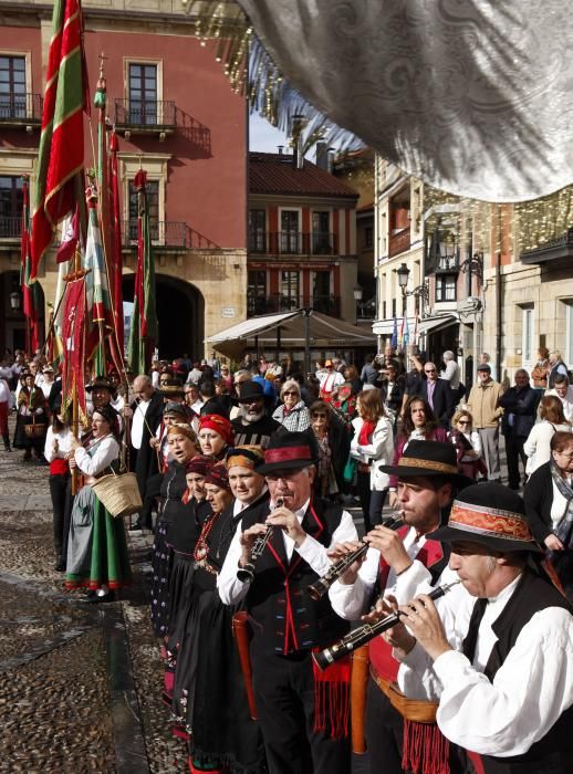 Celebración del Día de León en Gijón